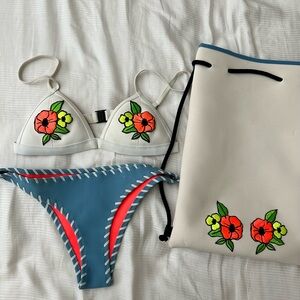 Triangl bikini set